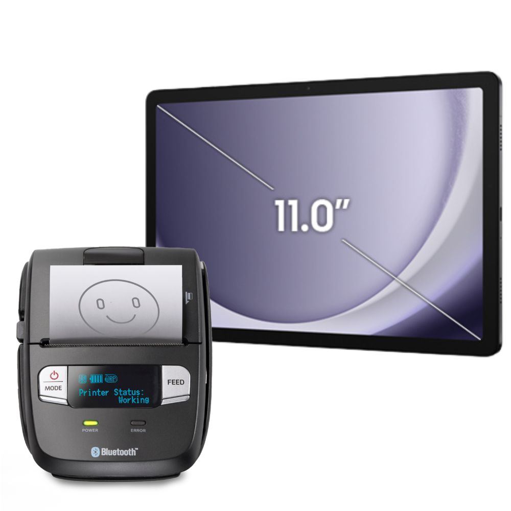 Tablet-Kassensystem mit Mobilen Drucker